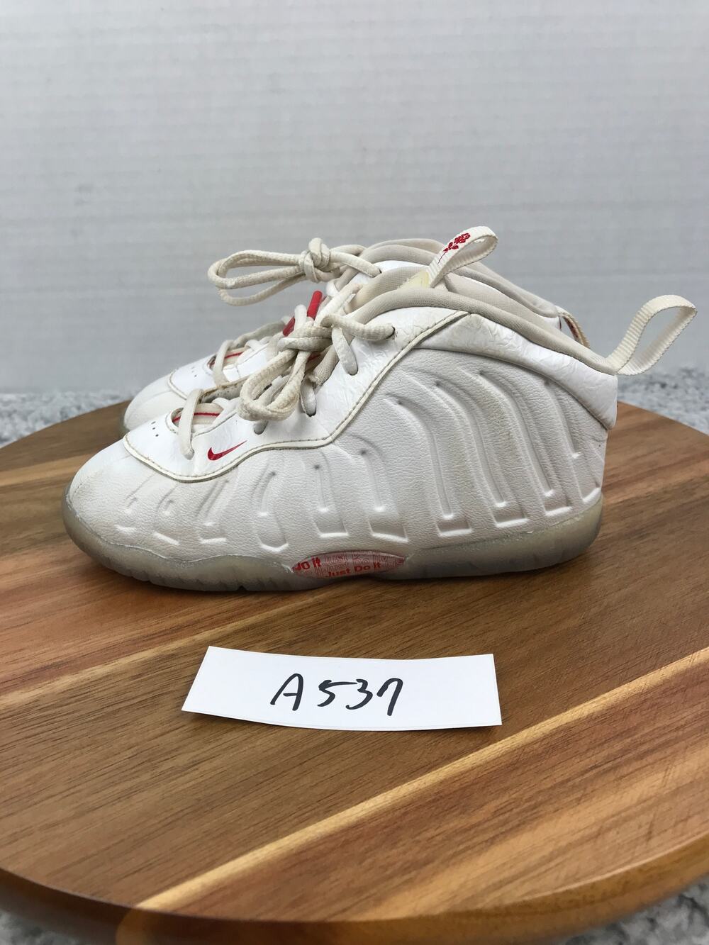 Nike Toddler 9c Little Lil Posite One Takeout Bag TD White Casual Daily Sneaker